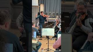 Wonderful to be back with the Academy of St Martin in the Fields, rehearsing for our US Tour!