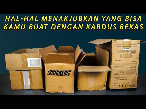 Saya Menyesal Tidak Belajar 11 Ide Daur Ulang Kardus Ini Pada Usia 40 Tahun