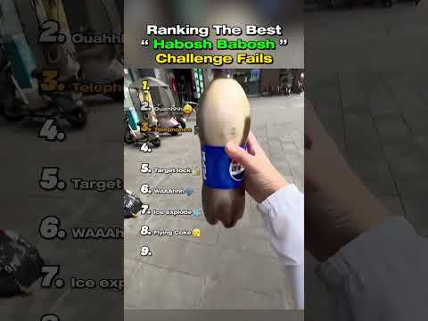 Ranking The Best Habosh Babosh Challenge Fails #ranking #challenge #fail