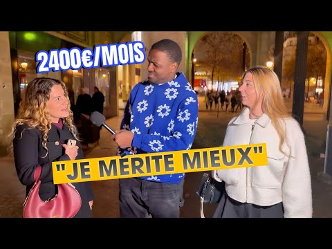 DEMANDER AUX FRANÇAIS LEUR SALAIRE | Micro-trottoir