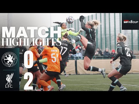 Highlights: Rugby Borough 0-2 Liverpool FC Women | Höbinger and Enderby score in FA Cup win