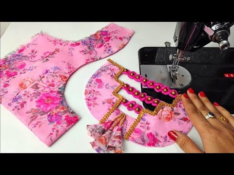 Back Neck Designs For Blouse | Blouse Back Neck Design Cutting And Stitching | Blouse Designs