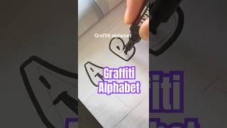 Graffiti alphabet on my Graffiti book by simondee (on Amazon) and @haltcolors #graffiti #markers