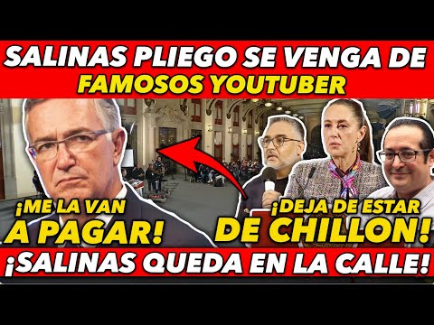 CAE EL KARMA! MIRA COMO LA PRESIDENTA ACABA CON SALINAS PLIEGO EN LA MAÑANERA Y SE QUEDA SIN NADA