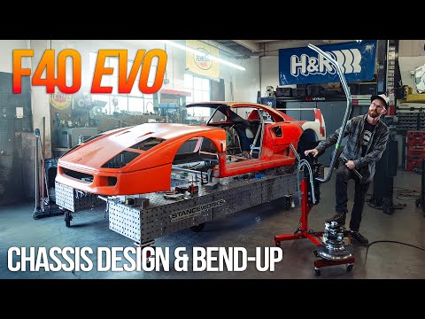 F40 EVO // Improving the chassis and roll cage of an ICON!