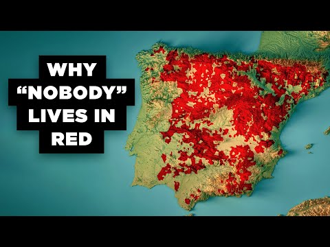 YouTube video thumbnail: Why 70% of Spain is Empty?