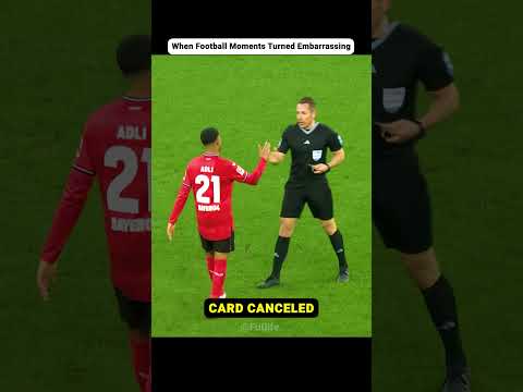 When Football Moments Turned Embarrassing