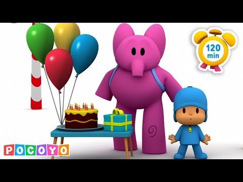 🎉 Gyere Pocoyo Szülinapjára! Móka és Játék vár! [120 Perc] POCOYO MAGYARUL | Rajzfilm gyerekeknek