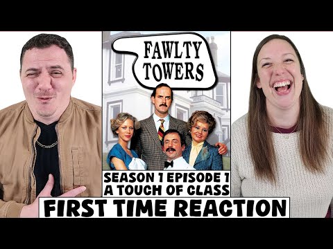 AMERICAN COUPLE’S FIRST TIME Watching FAWLTY TOWERS!