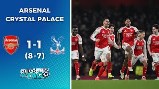 ✅ PENALES ARSENAL 🔴 CRYSTAL PALACE 🔵 EN VIVO - CUARTOS DE FINAL CARABAO CUP 🏆