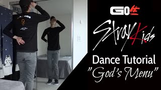 Stray Kids "God's Menu" Dance Tutorial (Chorus, Felix's Bridge)