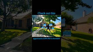 Check out this opportunity under $400K in Rowlett, Texas.