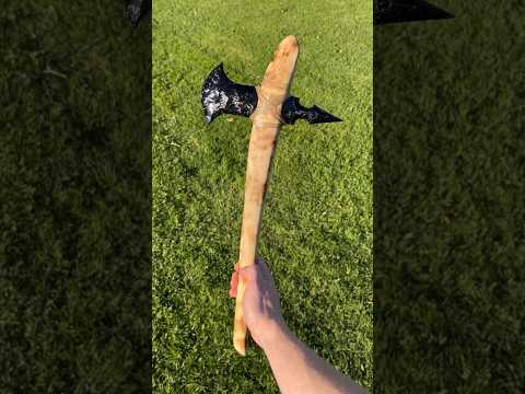 Making An Obsidian Axe!