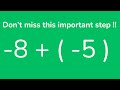 Navigating the Rules of Integer Operations