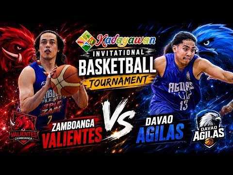Zamboanga Valientes vs. Davao Agilas | Kadayawan 2026 Invitational Basketball Tournament 🏀🔥