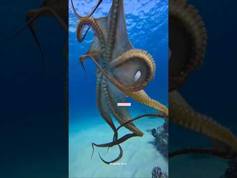 This guy is playing with an octopus 🐙