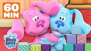 Magenta & Blue's BEST Moments with Josh! 💗 60 Minutes | Blue's Clues & You!