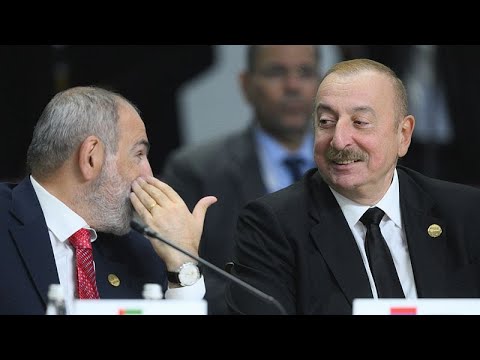 YouTube video thumbnail: Donald Trump Hosts Historic Peace Summit Between Armenia and Azerbaijan