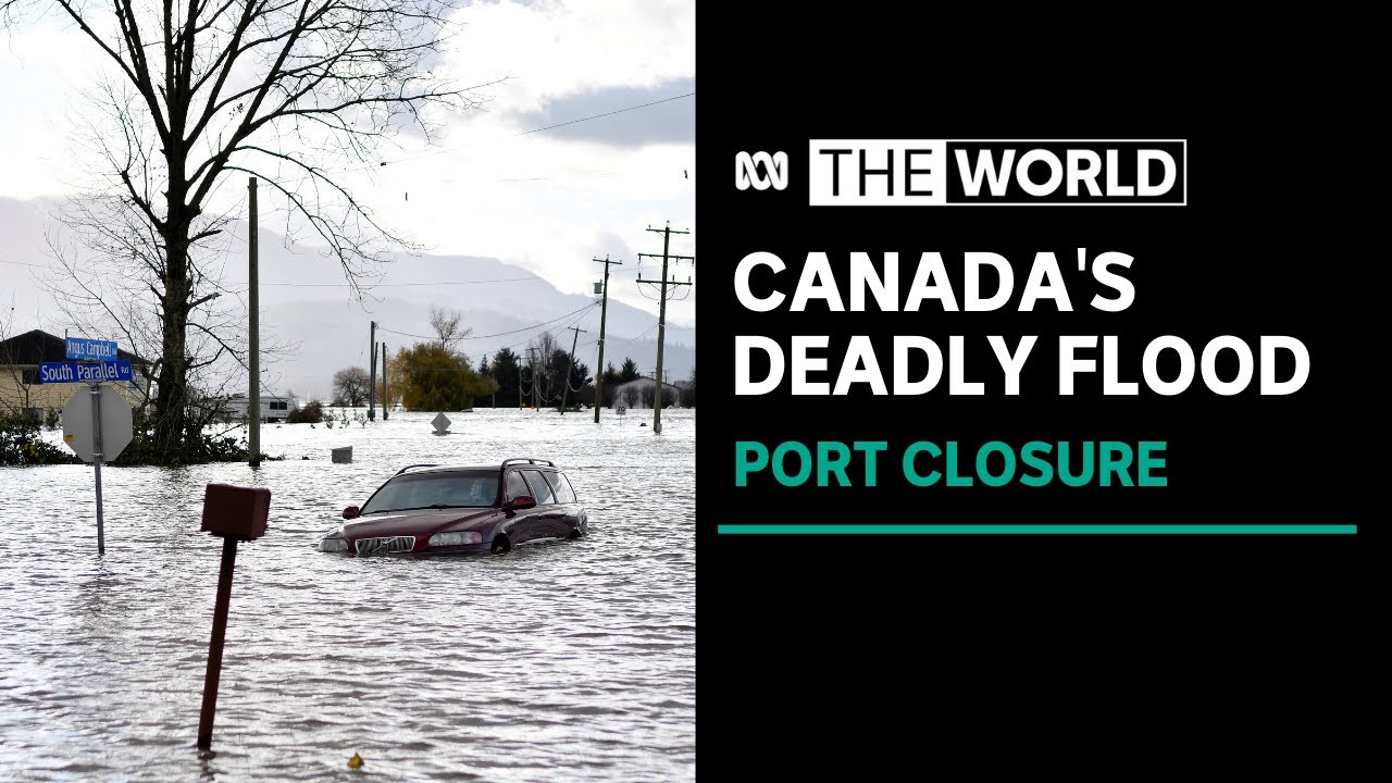 Deadly Canada Floods cut Rail Link to Vancouver Port
