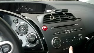 CÓMO INSTALAR TOMA AUXILIAR DE AUDIO EN HONDA CIVIC (Adaptador radio YATOUR | Radio Coche).