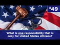 Civic Responsibilities and Rights