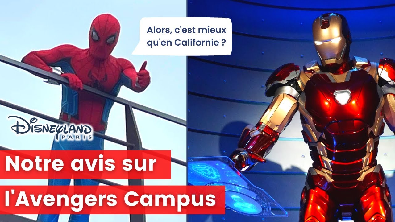 On découvre Avengers Campus à Disneyland Paris (après la version Californienne)