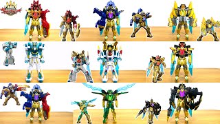 ナンバーワン戦隊ゴジュウジャーのロボット大集合！テガソードの変形合体を一気に紹介するぞ！