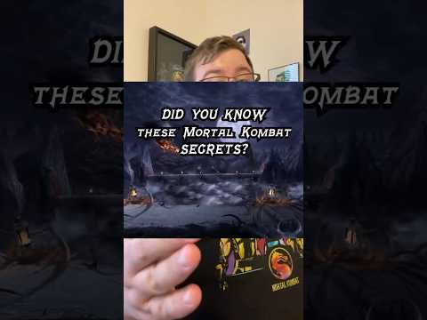DID YOU KNOW THESE 2 #MORTALKOMBAT SECRETS? #MKX #MK11 #Facts