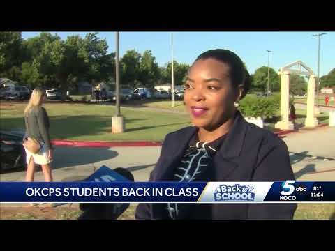 YouTube video thumbnail: Oklahoma City Public Schools Kicks off New School Year