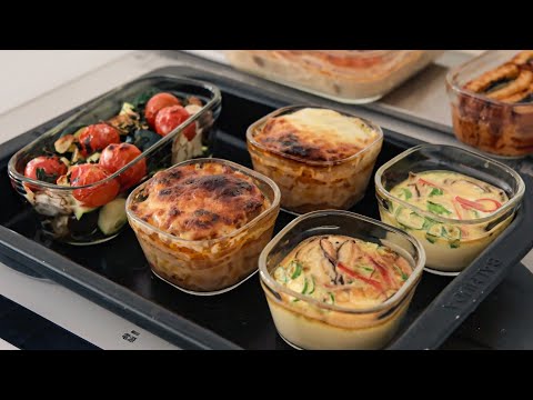 オーブンで一気に作り置き🍅平日が楽になる、簡単作り置きレシピ🥒