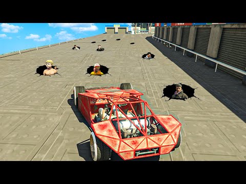 BUGGY RAMPE vs 30 PLAYERS