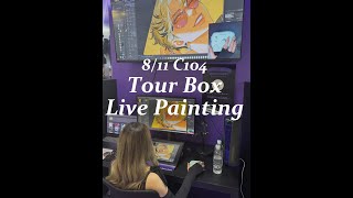8/11 コミックマーケット104 TourBoxライブドローイング