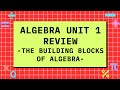 Properties of Algebra and Expressions