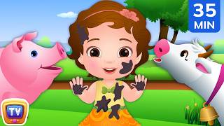 Old MacDonald Had a Farm + Farm Friends & Animal Songs for Kids | 35 Min | ChuChu TV