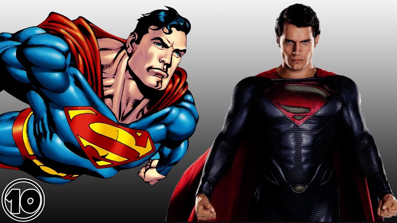 Top 10 Superman Surprising Facts