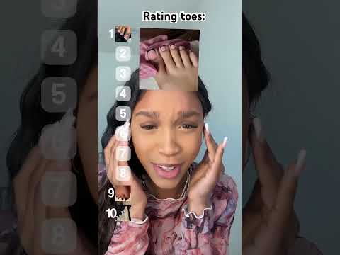 Rating toe nail colors