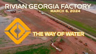 Rivian Georgia R2/R3 Factory Drone Tour 03/06/2024