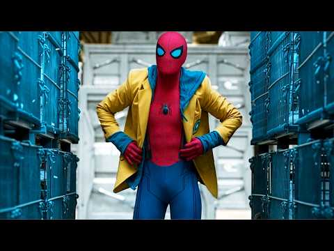 "What Else Can This Suit Do?" Damage Control Vault Scene - Spider-Man: Homecoming | Movie Clip HD