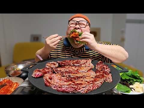 더고아재! 살살 녹는 투뿔 한우! 어디 갔어 내 소고기ㅋㅋㅋㅋ│Korean Beef Mukbang Eatingshow