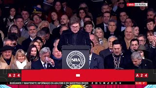 📢 HABLA MILEI EN LA RURAL:  "ARGENTNA SERÁ EL PAÍS MÁS PRÓSPERO Y LIBRE"
