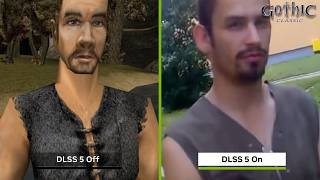 Implementacja technologii DLSS 5 w grze Gothic Classic