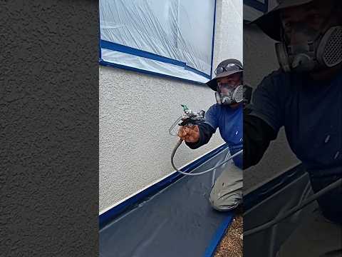 Airless Spray Painting satisfatório #airlesspainting #airless #painting #paint