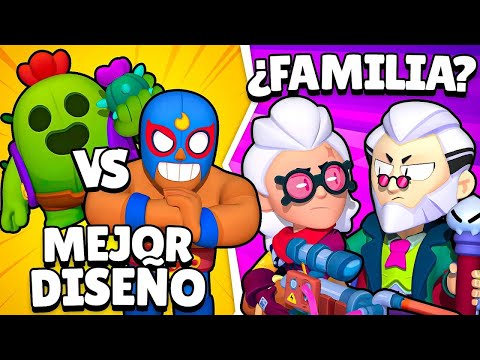 VOTADO EL MEJOR BRAWLER DEL JUEGO *TODOS LOS PARENTESCOS EN BRAWL STARS*