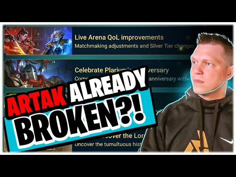 Artak INSANE Bugs? Plarium's ANNIVERSARY GATE... | RAID Shadow Legends