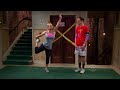 Sheldon and Penny's Jogging Adventure