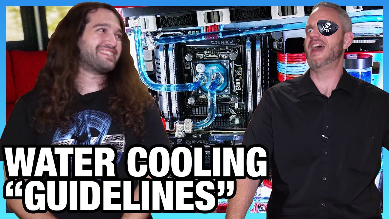 JayzTwoCents on Water Cooling Rules: Hard vs. Soft Tubing, Fittings, & More LTX