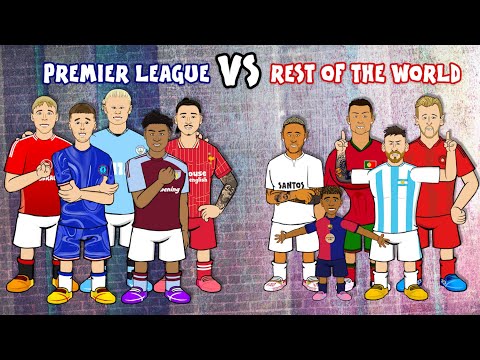 PREMIER LEAGUE vs REST OF THE WORLD🔥 (Bergkamp Goal vs Newcastle)