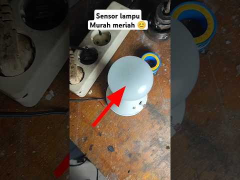 the idea of ​​making automatic lights using a light sensor system #short #tutorial #idea