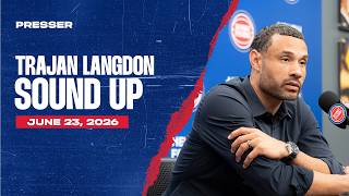 Trajan Langdon Draft Press Conference | Detroit Pistons 2026