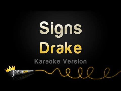 Drake – Signs (Karaoke Version)